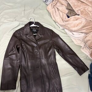 Wilsons Leather Dark Brown Women's Jacket